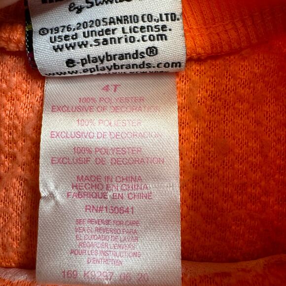 Hello Kitty Sherpa Fleece Sweatshirt Girls Size 4T - Picture 5 of 7